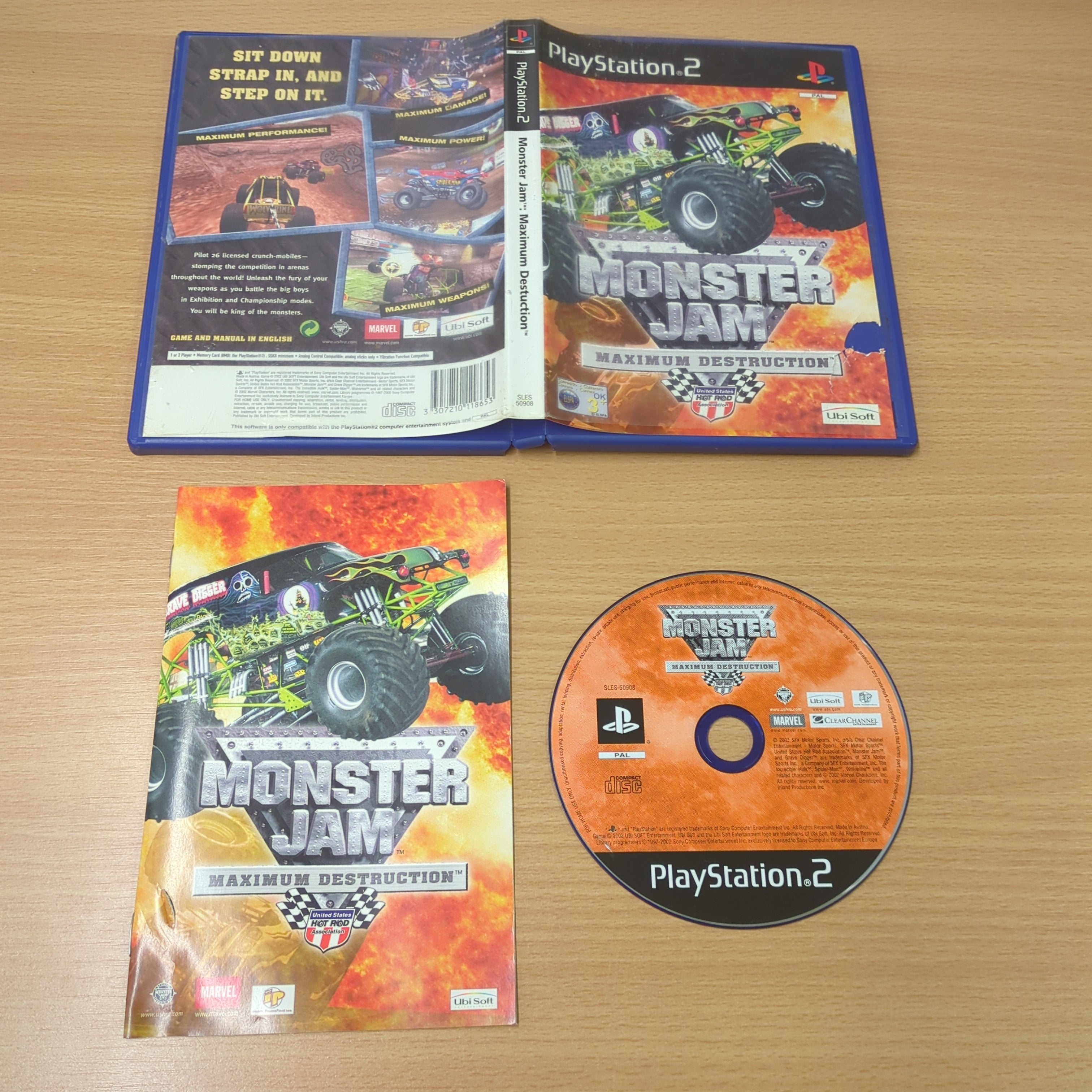 Monster Jam: Maximum Destruction Sony PS2 game Monster Jam: Maximum Destruction Sony PS2 game